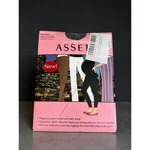 SPANX Assets Black Maternity Lucky Leggings NEW Size 4
